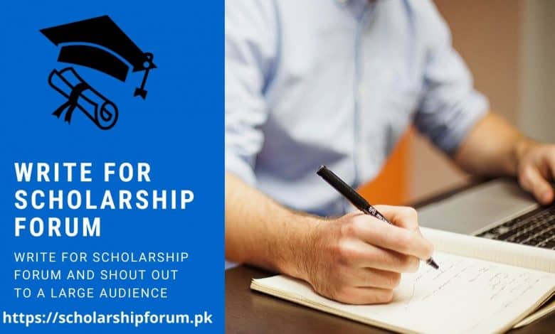 Write for Scholarship Forum