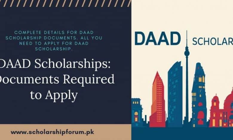 DAAD Scholarship Documents